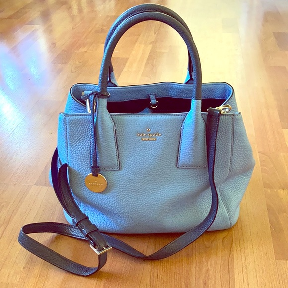 kate spade Handbags - Baby blue leather Kate spade purse
